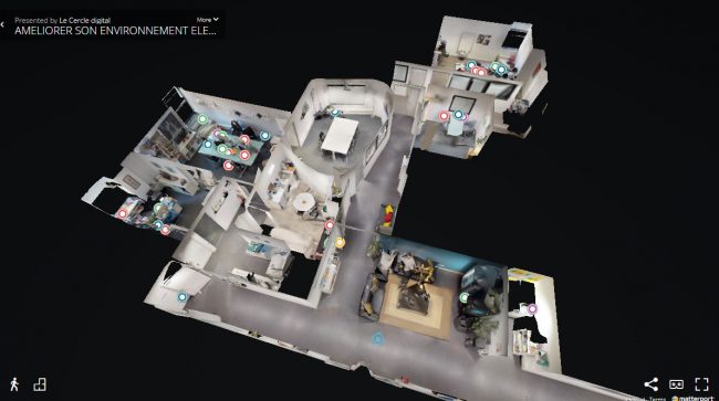 hygiène électromagnétique au bureau en 3DVR